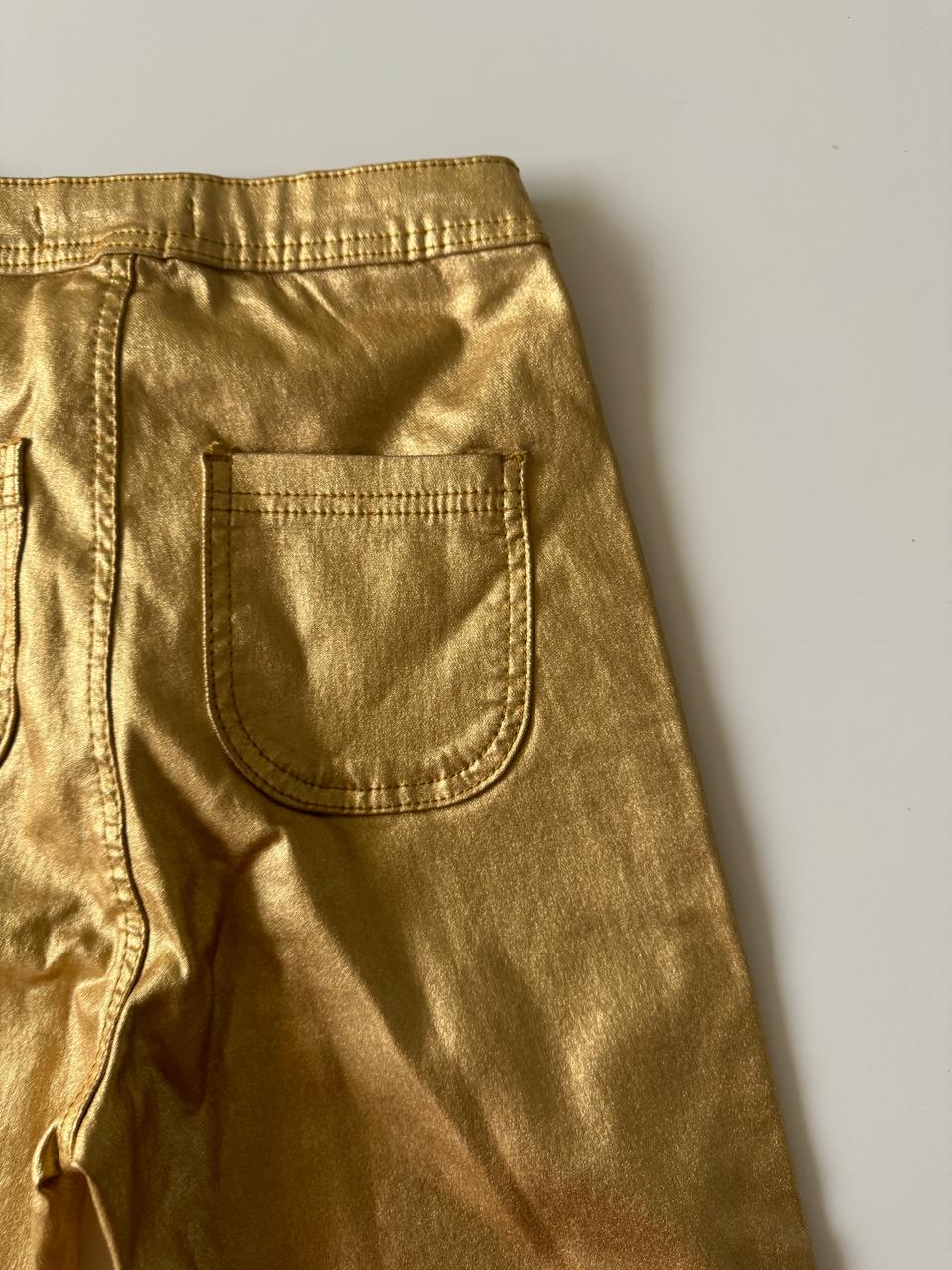 Skinny dorados, Talla S, Mujer