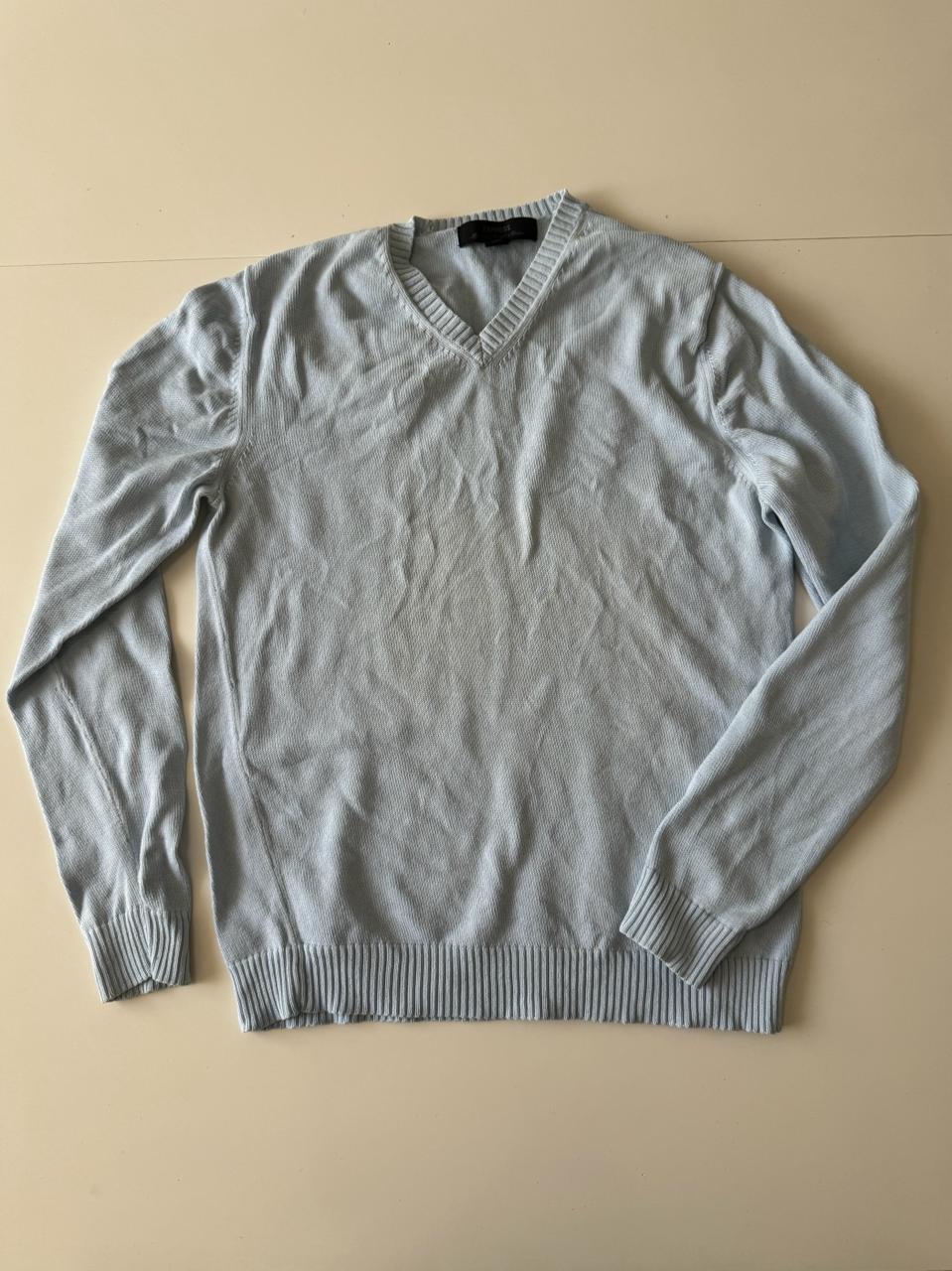Cardigan celeste, Talla S, Mujer