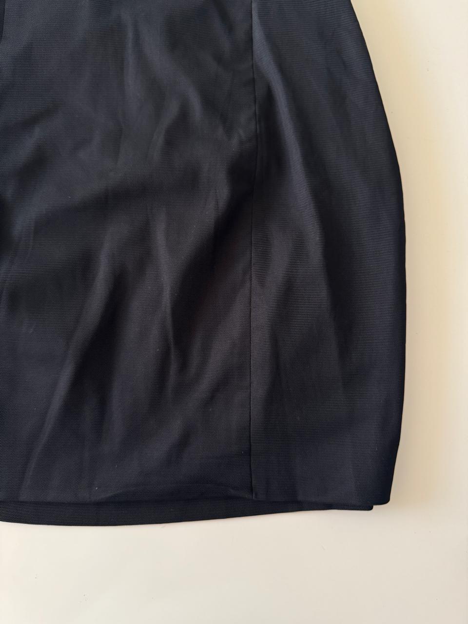 Vestido de tul negro, Talla M, 28, Mujer