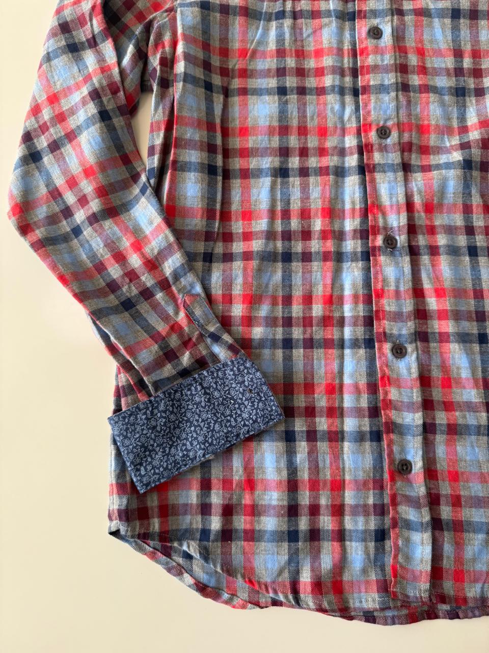 Camisa de franela ligera, Talla S, Hombre