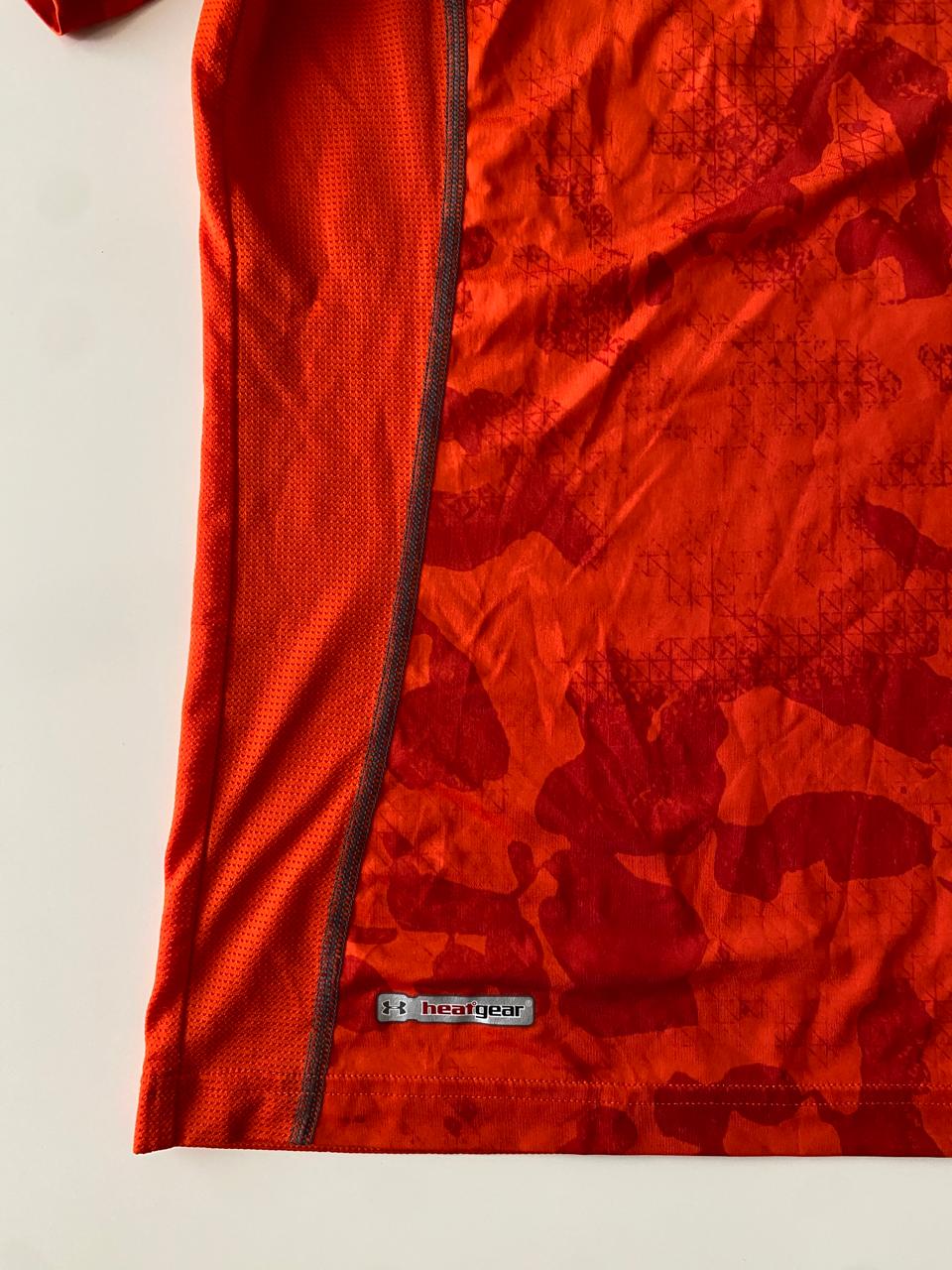 Playera deportiva naranja, Talla S, Hombre