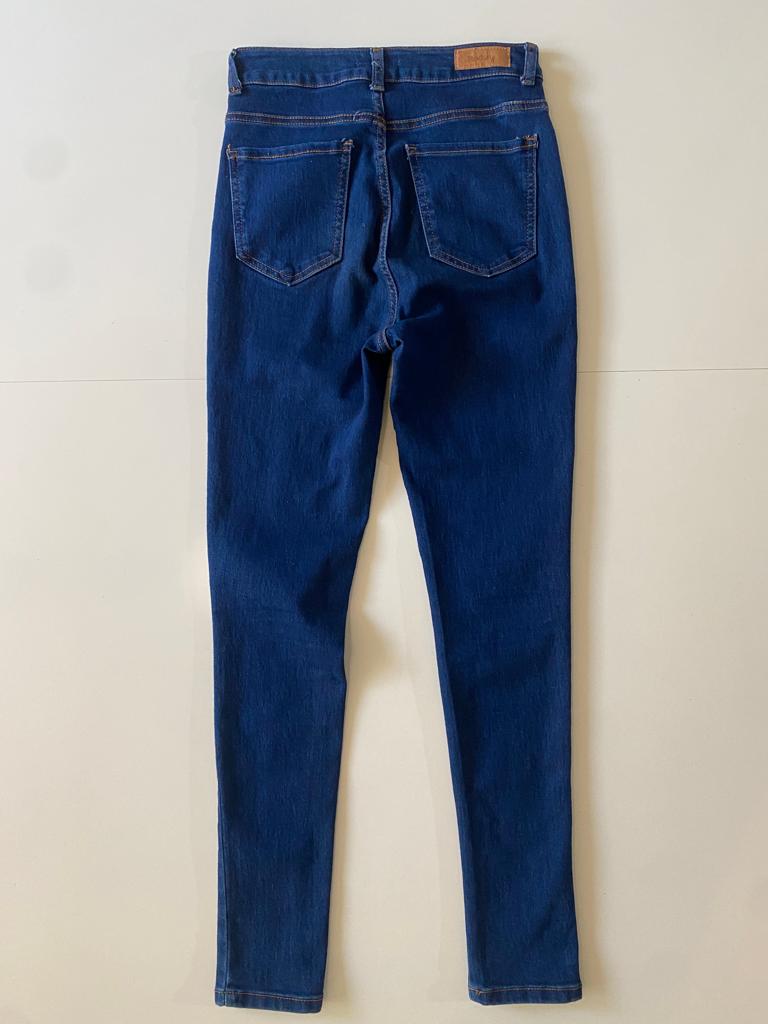 Skinny jeans, tiro super alto, Talla 7, Mujer