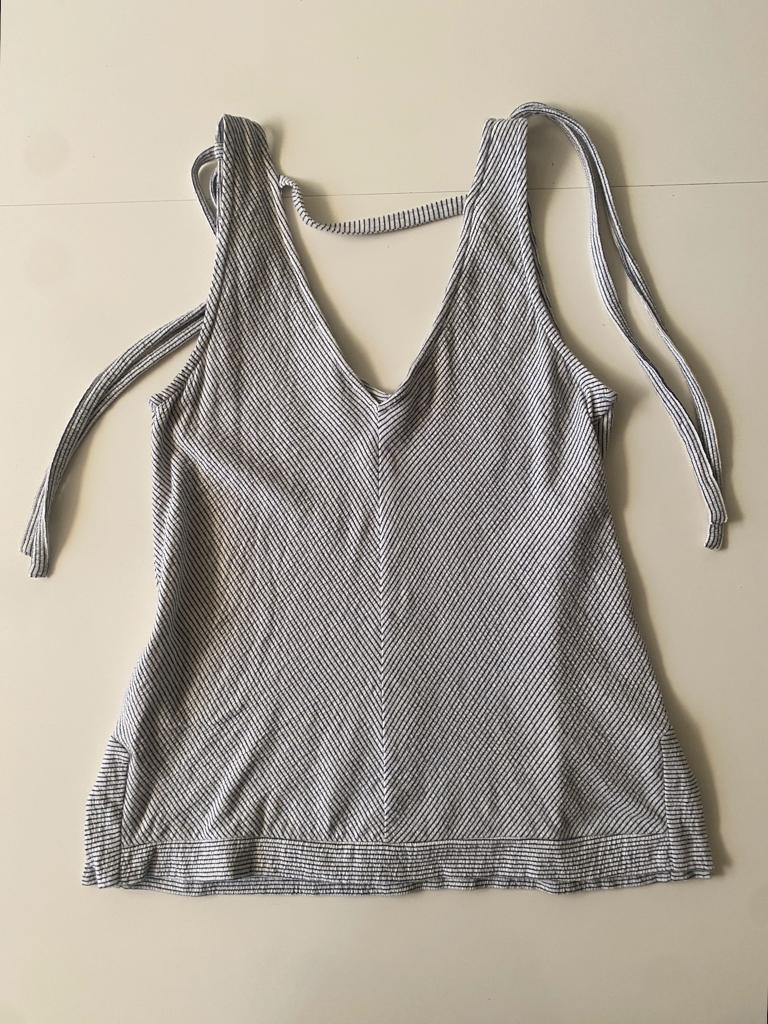 Blusa de tirantes de rayas, Talla S, Mujer