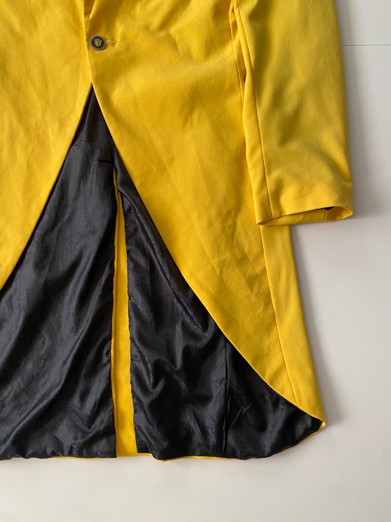 Frac amarillo, Talla M, Hombre