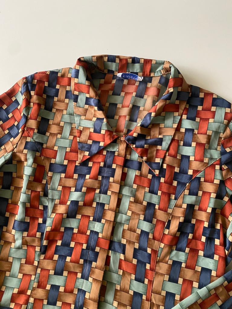 Camisa  estampada, Talla 30, S/M, Mujer