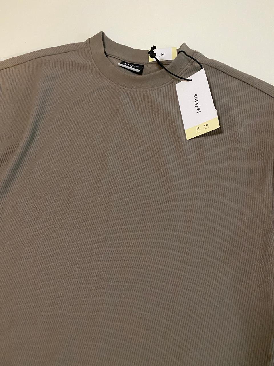Playera cafe relaxed fit, Talla M, Hombre