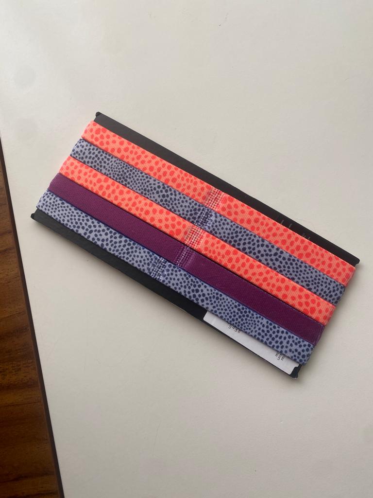 Bandas elasticas deportivas para el cabello