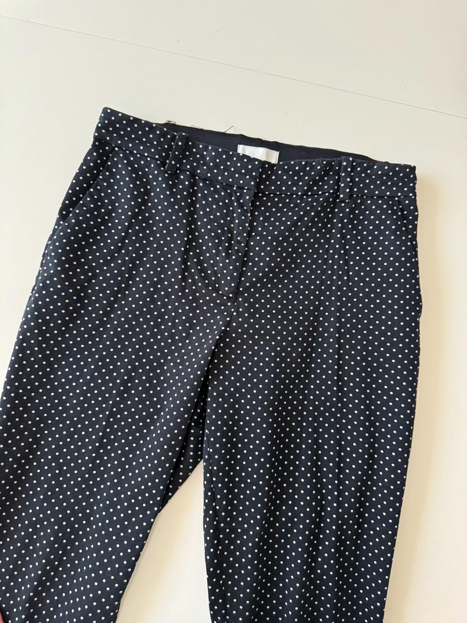 Pantalones chinos estampados, Talla 8, Mujer