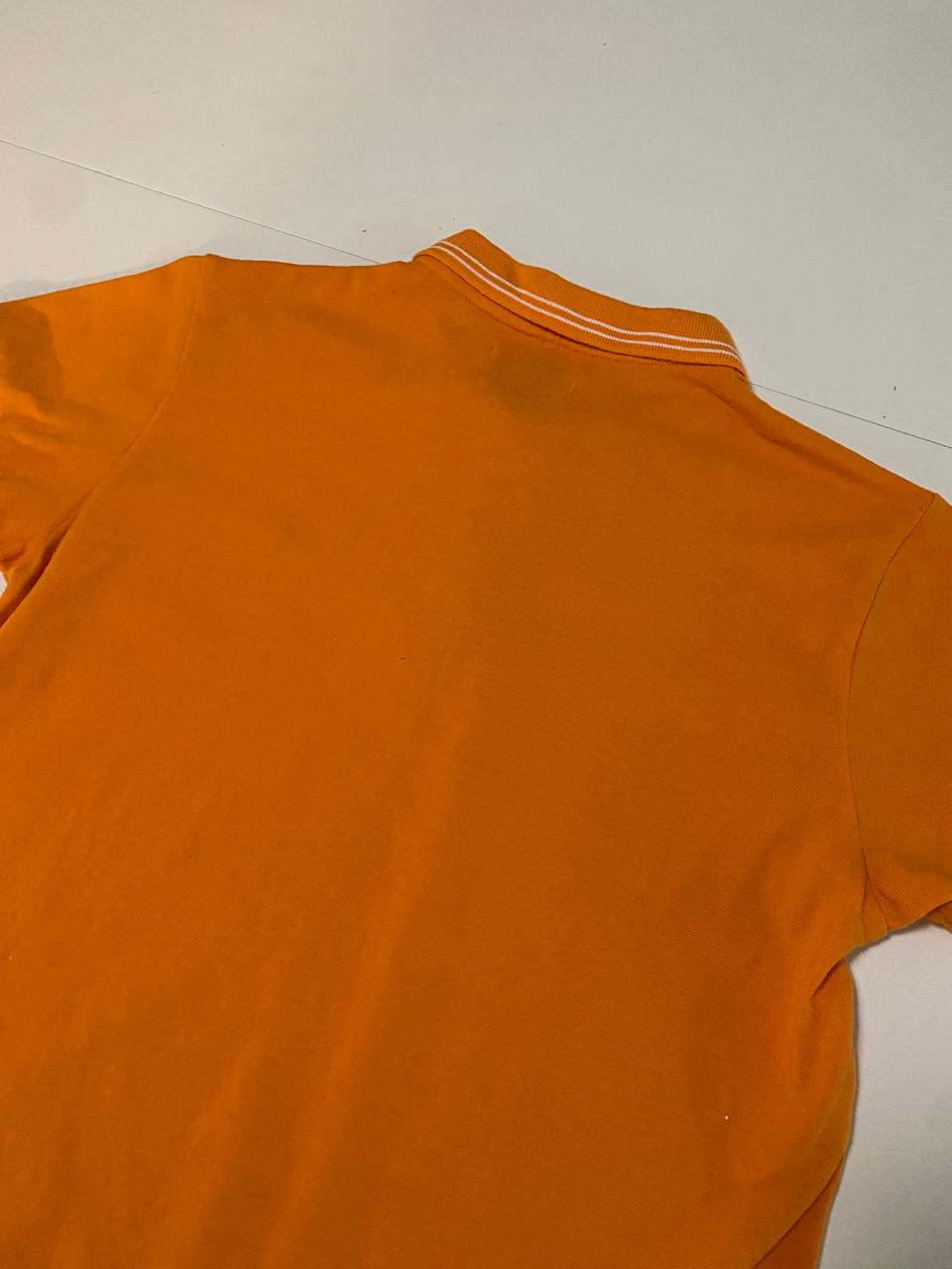 Polo naranja, Talla S, Mujer