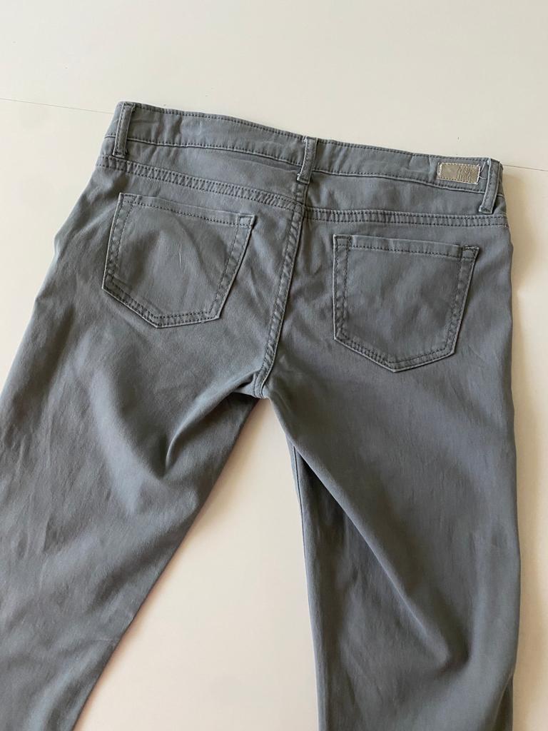 Pantalones skinny grises, Talla 4, Mujer