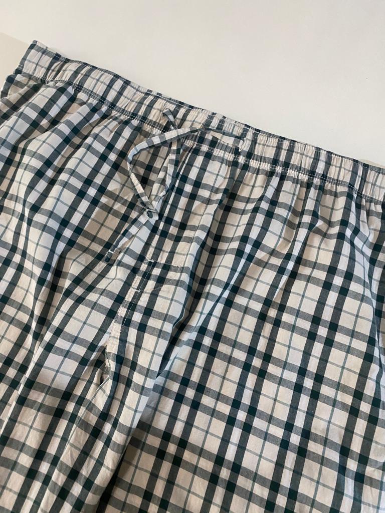Pantalon de pijama a cuadros, Talla L, Hombre