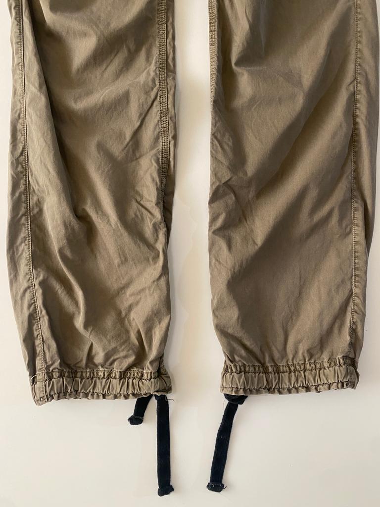 Pantalones tipo cargo cafe, Talla 30 Long, Hombre