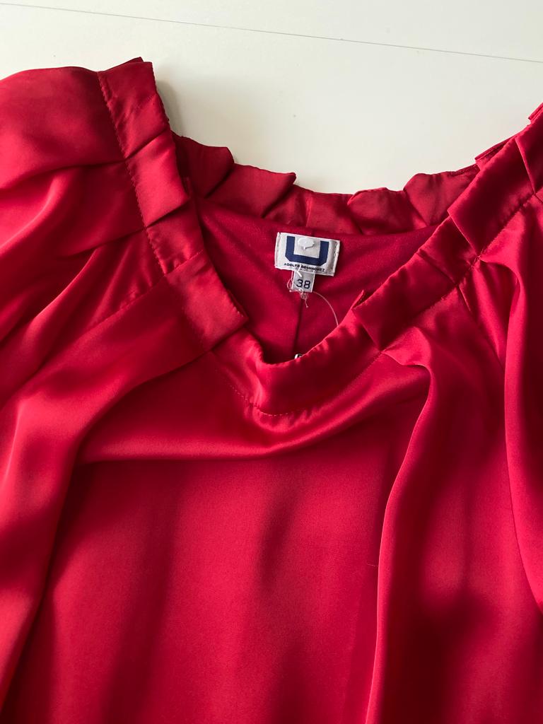 Vestido rojo, Talla 38, M, Mujer