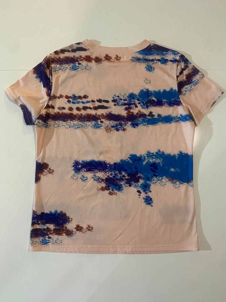 Playera estampada , Talla L, Mujer