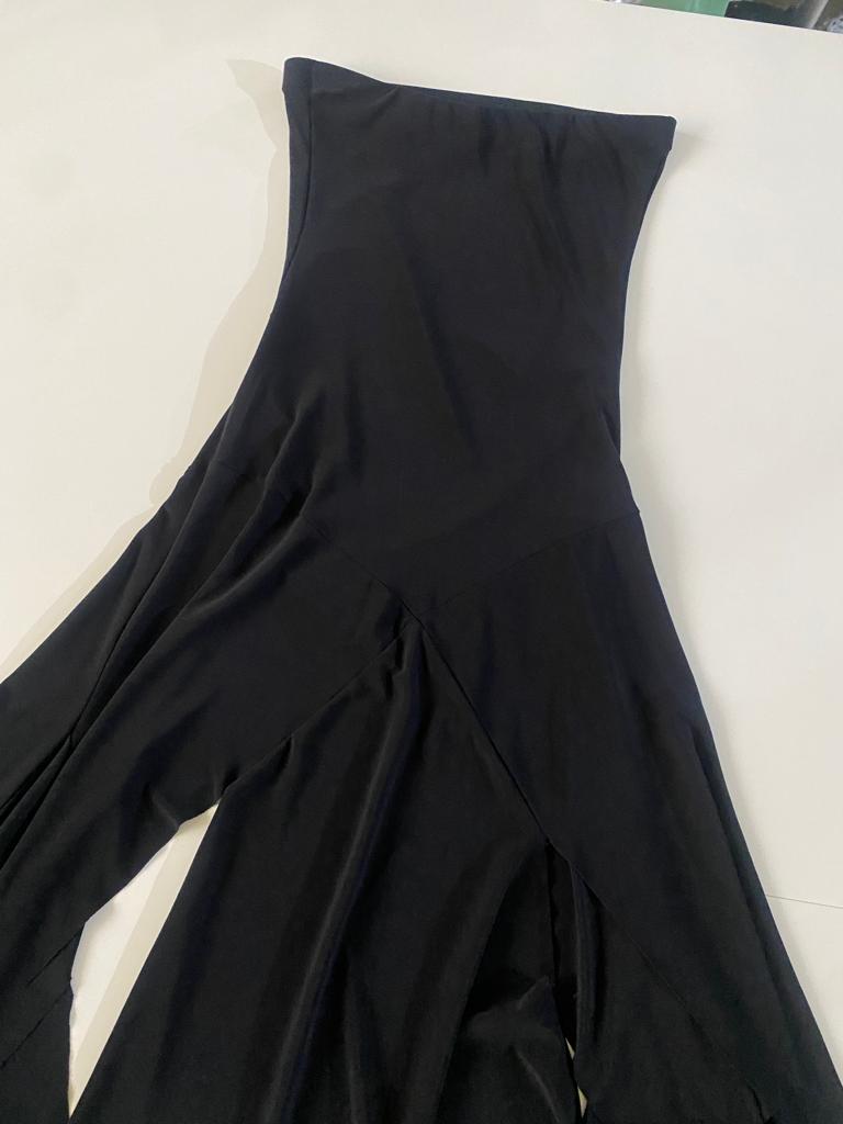 Blusa irregular con cuchillas, Talla M, Mujer