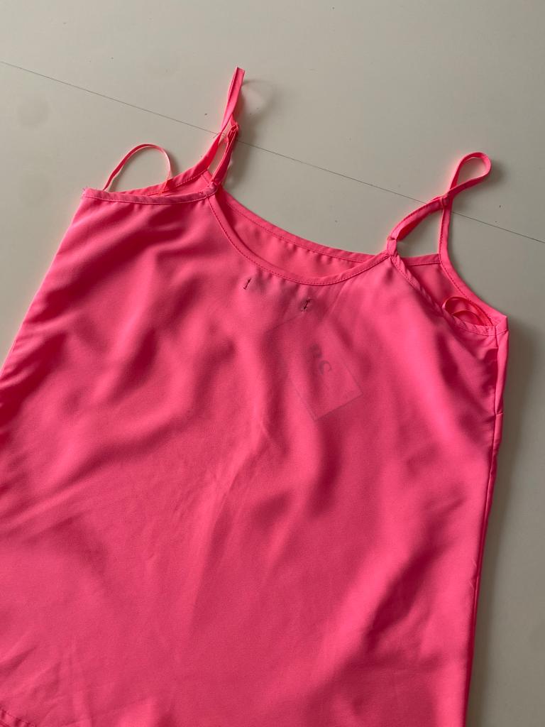 Blusa de tirantes fosfo, Talla 8, 36, M, Mujer