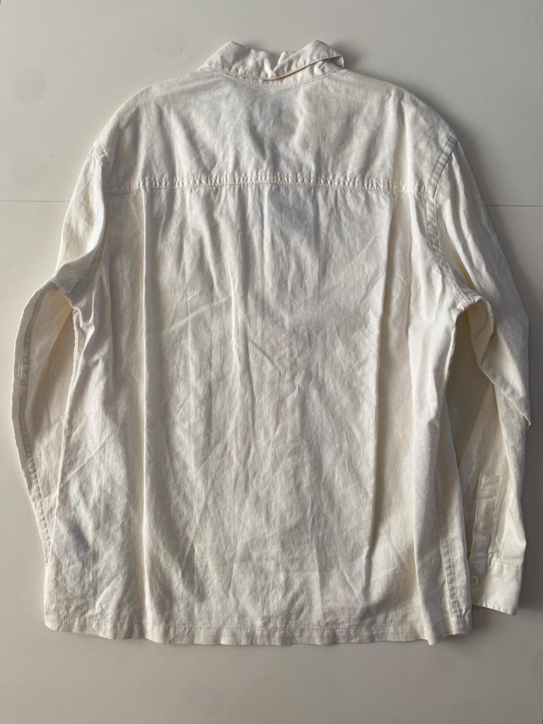 Camisa blanca, Talla S, Hombre