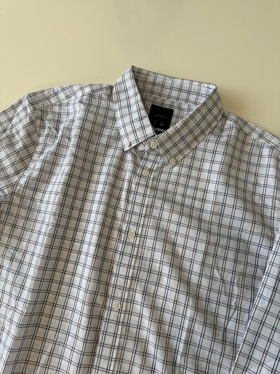 Camisa de cuadros, Talla L, 42Mx, Hombre