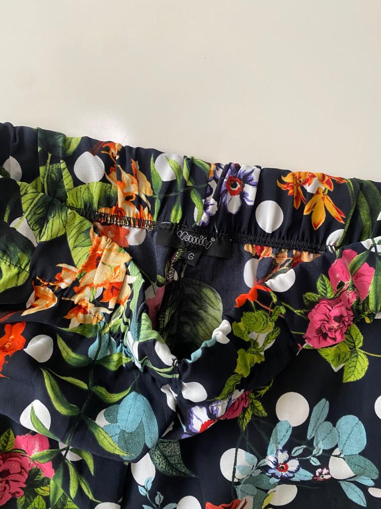 Pantalones estampados, Talla L, Mujer