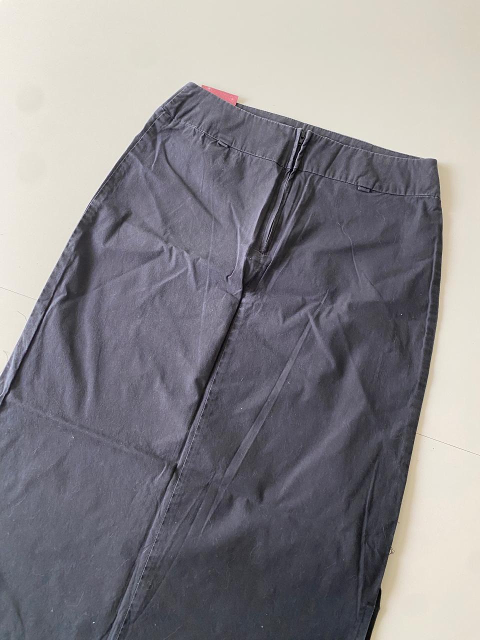 Falda larga con abertura, Talla S, Mujer, J