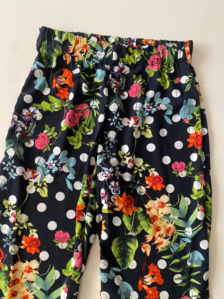 Pantalones estampados, Talla L, Mujer