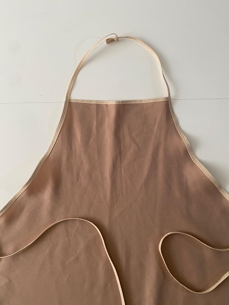 Mandil beige, Unitalla, Unisex