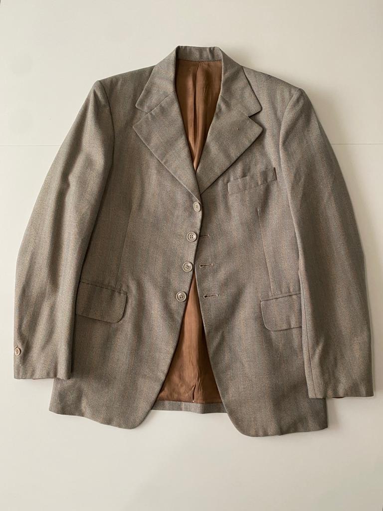 Solo RENTA Saco vintage beige, Talla M-L, Hombre