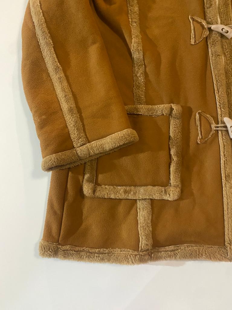 Abrigo café, Talla M/L, Mujer