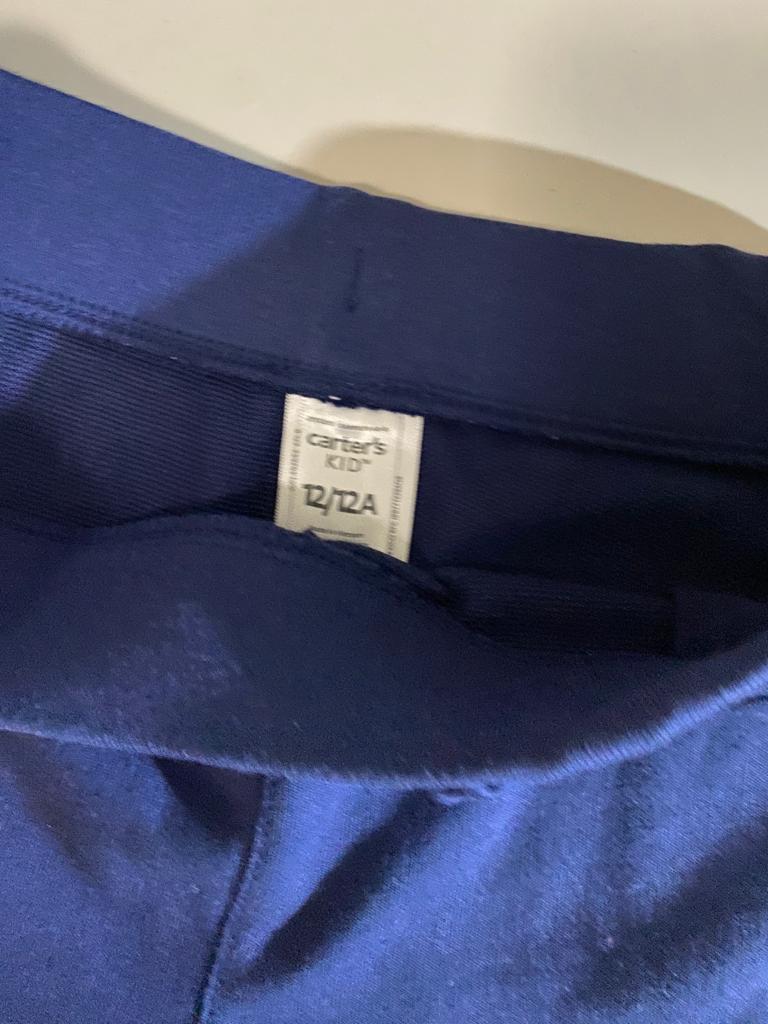 Shorts azules, Talla 12 años, Niño