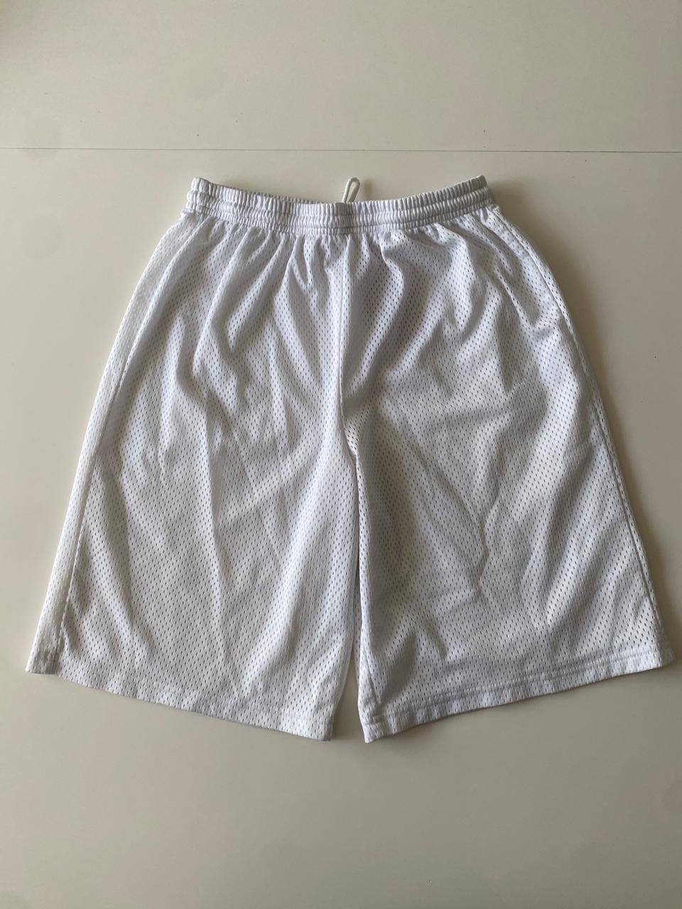 Shorts deportivos blancos, Talla S, Hombre