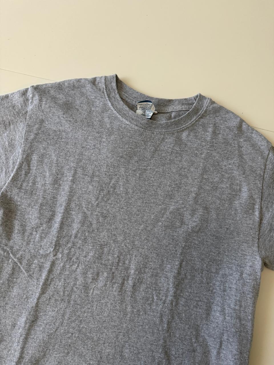 Playera basica gris, Talla M, Hombre