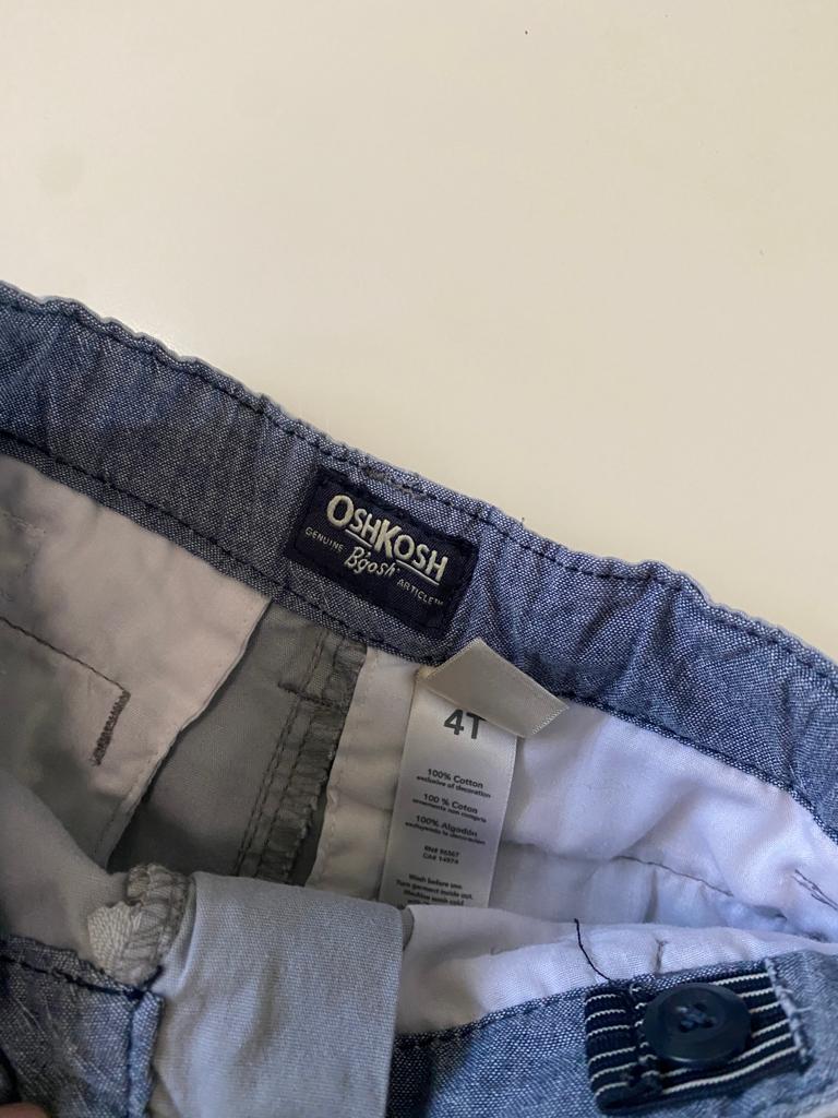 Shorts grises, Talla 4 Años, Niño