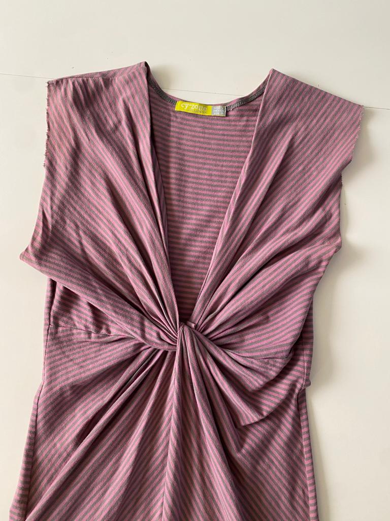 Vestido de camiseta estampado, Talla S, Mujer