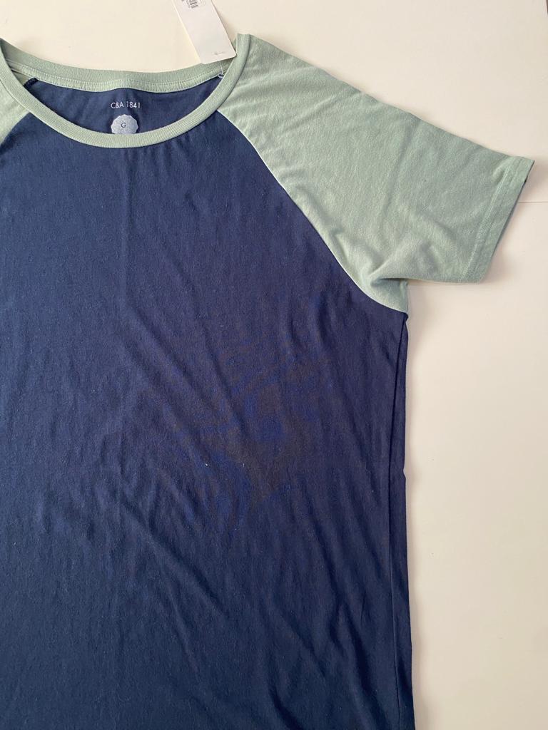 Playera manga raglan, Talla L, Hombre