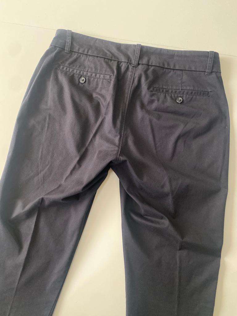 Pantalones capri negros, Talla 12 Petite, Mujer