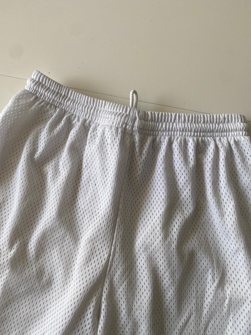 Shorts deportivos blancos, Talla S, Hombre