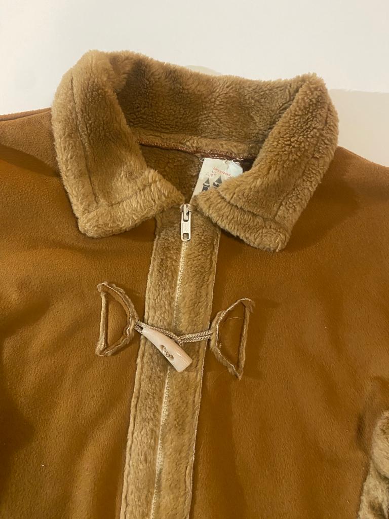 Abrigo café, Talla M/L, Mujer