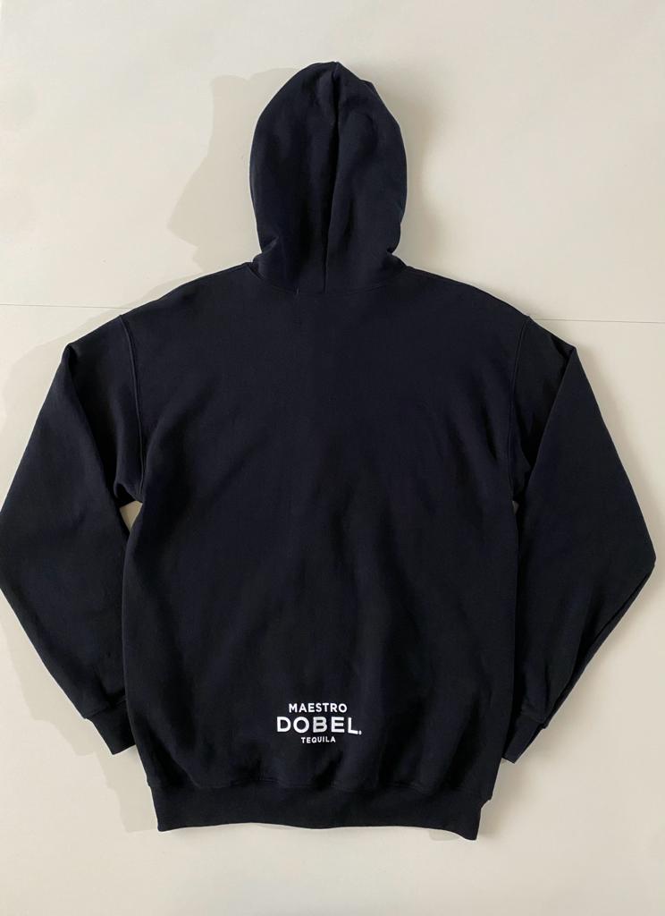 Hoddie negro, Talla M, Hombre