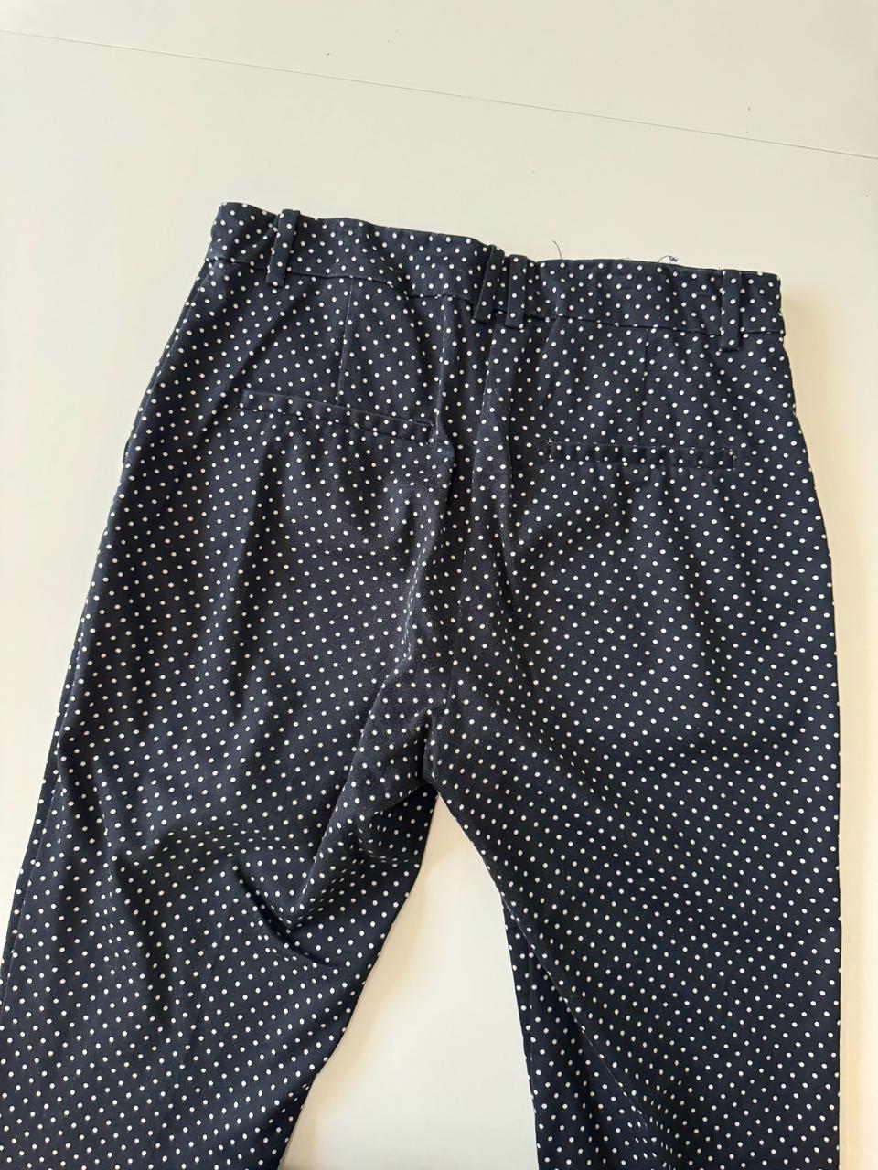 Pantalones chinos estampados, Talla 8, Mujer