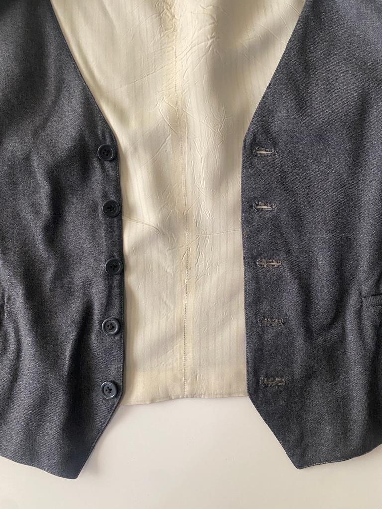 Solo RENTA Chaleco gris, Talla M/L, Hombre