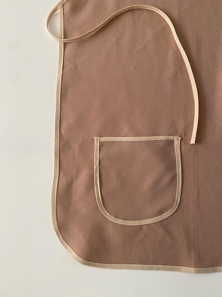 Mandil beige, Unitalla, Unisex