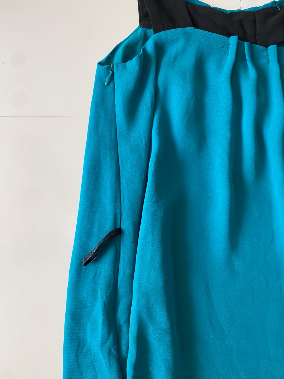 Vestido turquesa, Talla S, Mujer