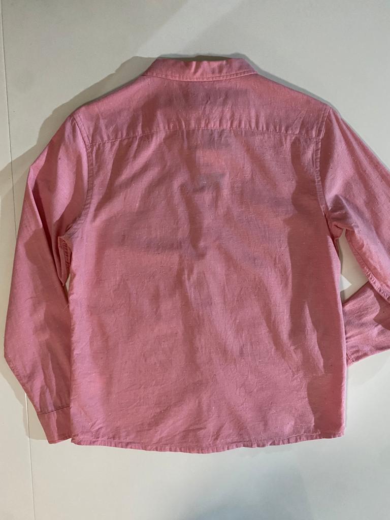 Camisa de verano salmón, Talla 11-12 años, Niño