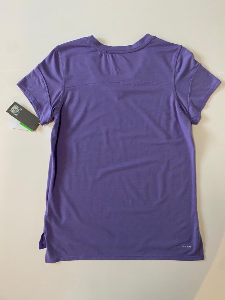 Playera deportiva morada, Talla M, Mujer
