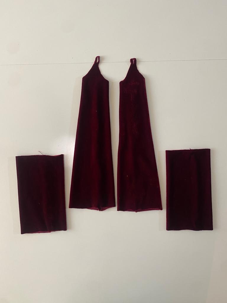 Guantes de dedo de terciopelo, Unitalla, Unisex