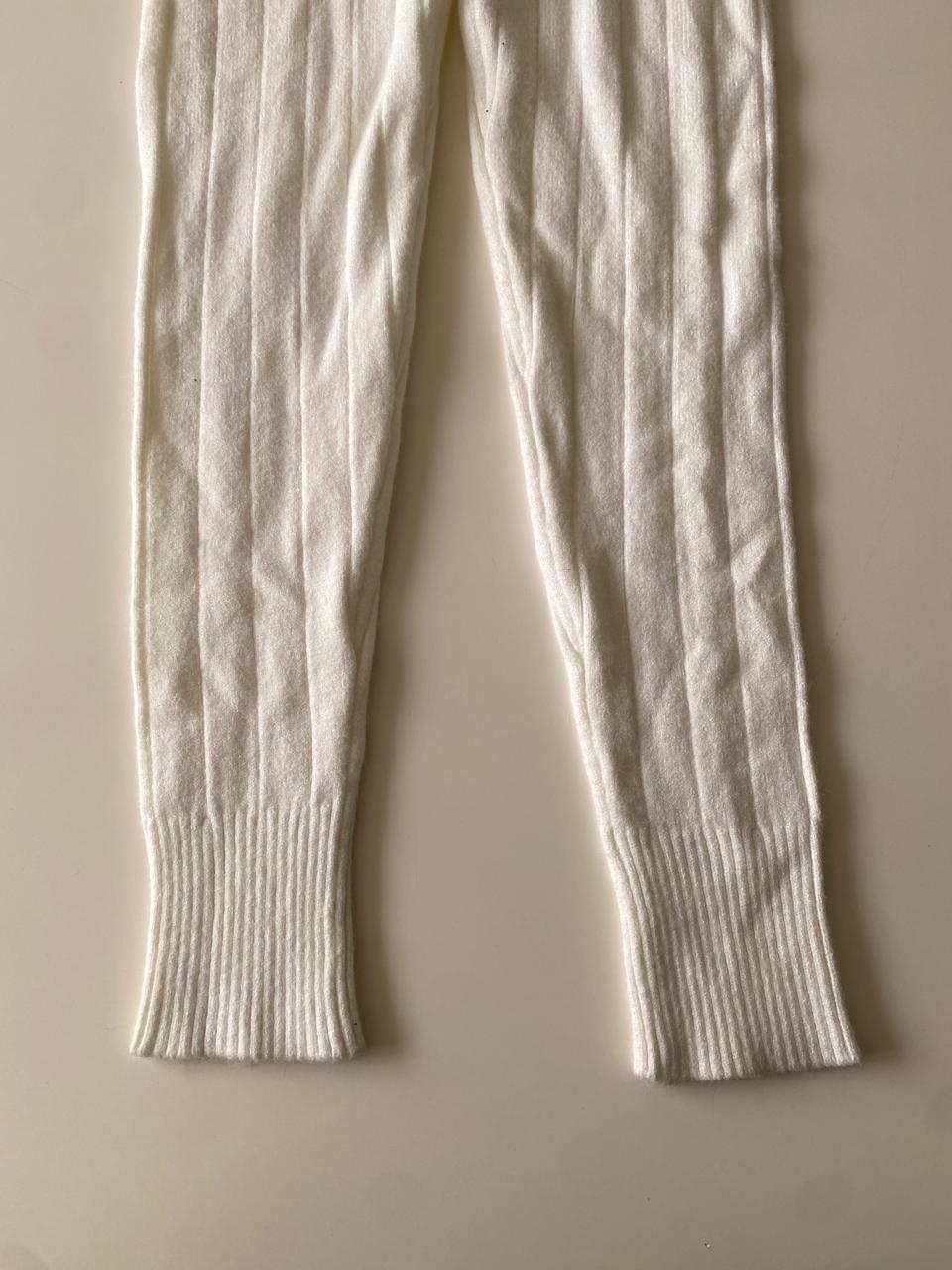 Leggins tejidos acanalados, Talla S, Mujer, J