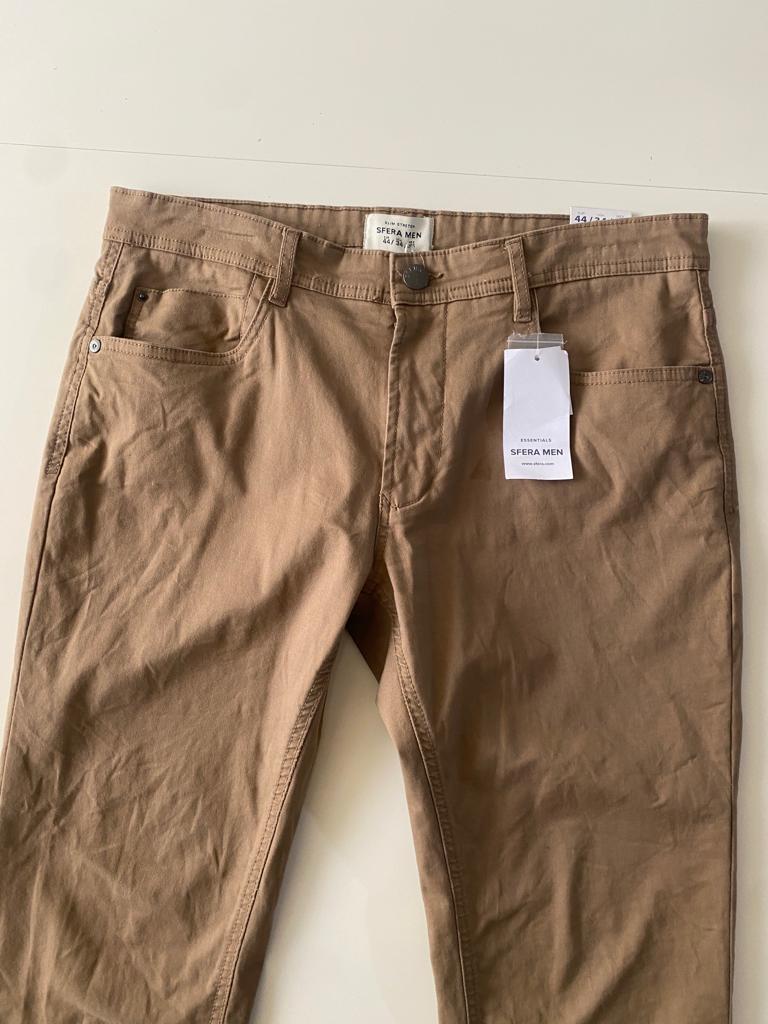 Pantalones kakis, Talla 34, Hombre
