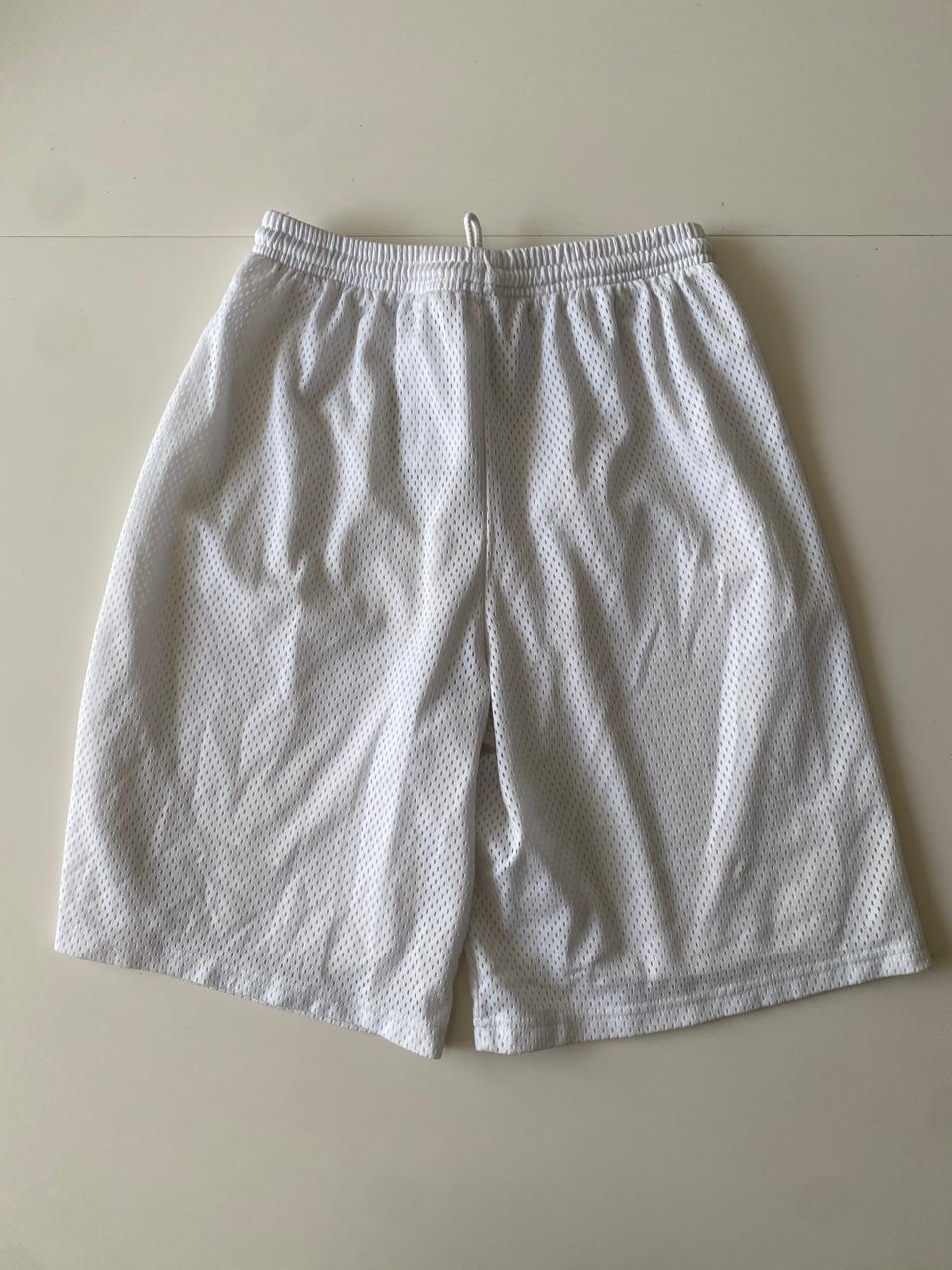 Shorts deportivos blancos, Talla S, Hombre