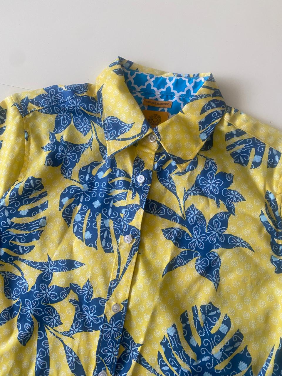 Camisa estampada, Talla 6, Mujer