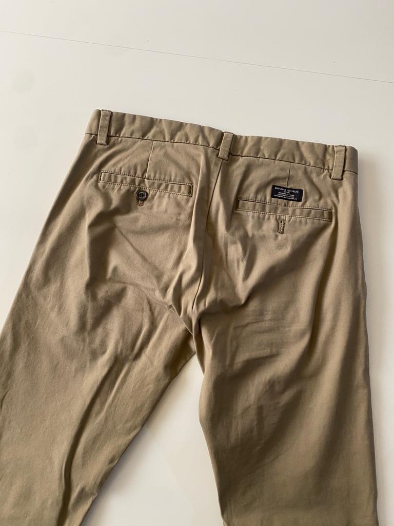 Pantalones chinos beige, Talla 31 x 32, Hombre